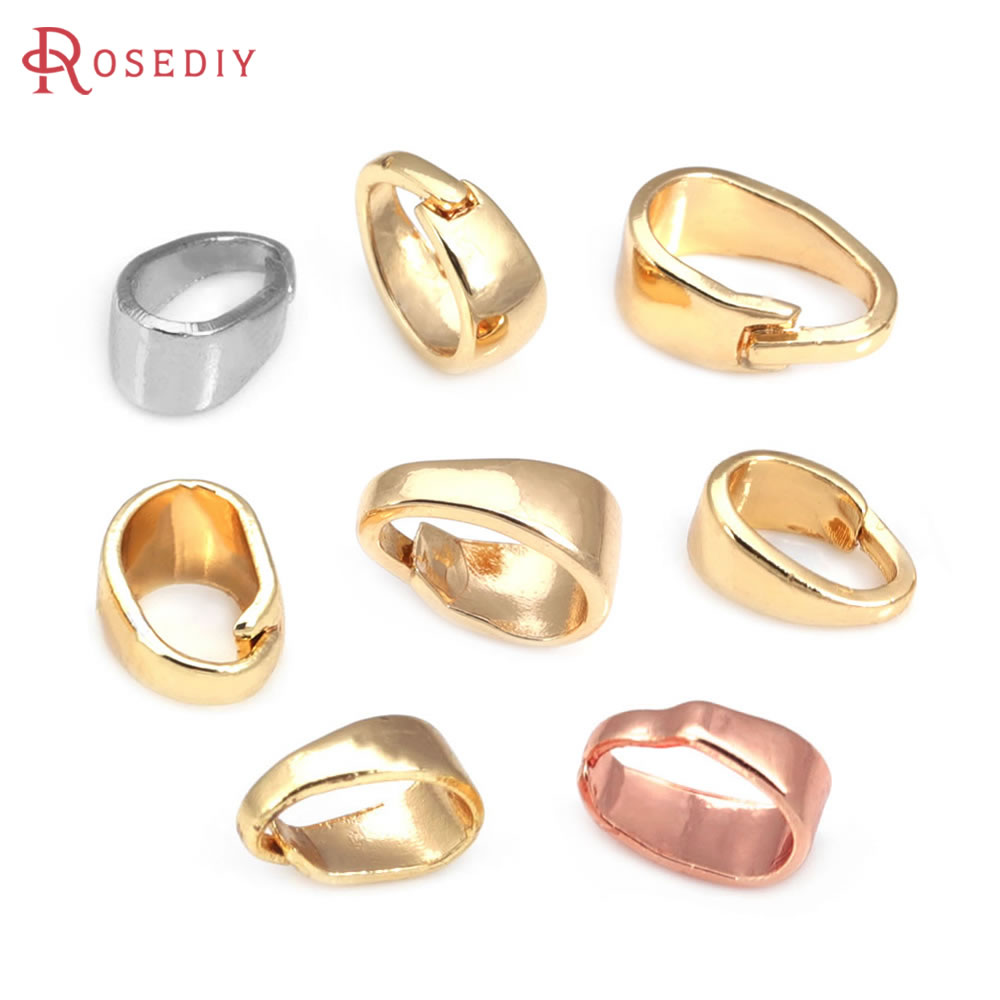 Jewelry Making Charms - 7x3.5MM 6x4MM 7x5MM 9x4MM 18K Gold