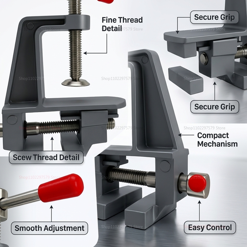 Aluminum Mini Table Bench Vice - Jewelry Making Vise 评论和价格
