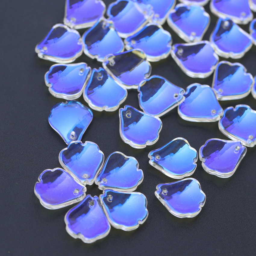 10pcs Clear Aurora Moonlight C - Jewelry Making Qc 评论和价格