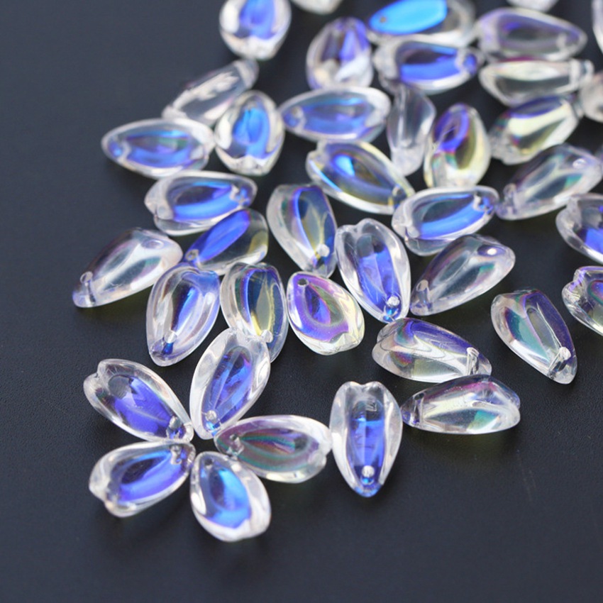 10pcs Clear Aurora Moonlight C - Jewelry Making Qc 评论和价格