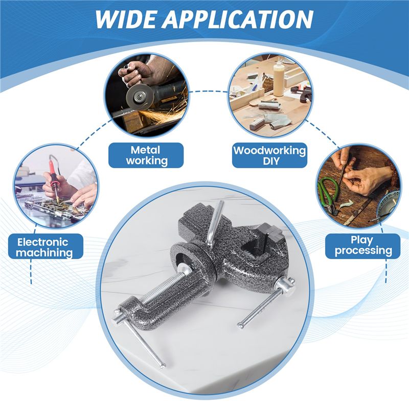 AC88-50Type Table Vise 360° Un - Jewelry Making Vise 评论和价格