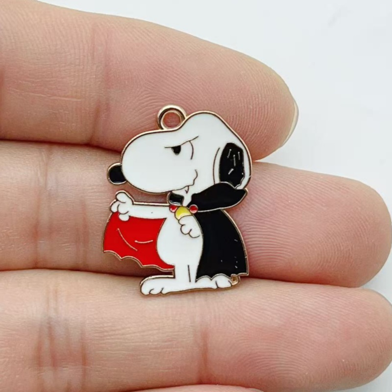 10Pcs Cute Halloween Cartoon P - Jewelry Making Charms 评论和价格