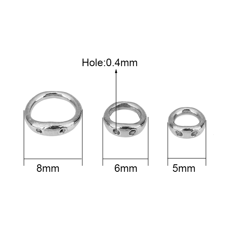 20pcs Stainless Steel Necklace - Jewelry Making Thread 评论和价格