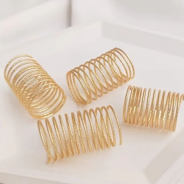 14K Plated Gold Batch Flower C - Jewelry Making Gold Wire 评论和价格