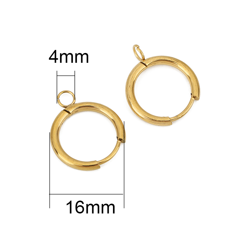 10pcs PVD Never Fade Earrings  - Jewelry Making Earring Supplies 评论和价格