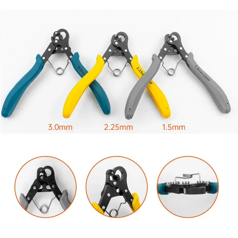 Wire Rolling Pliers 1.5/2.25/3 - Jewelry Making Round Nose Pliers 评论和价格