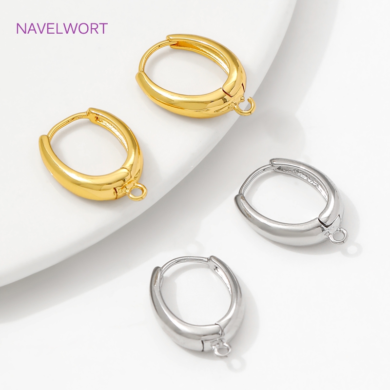 18K Gold Plated Brass Earwires - Jewelry Making Earring Supplies 评论和价格