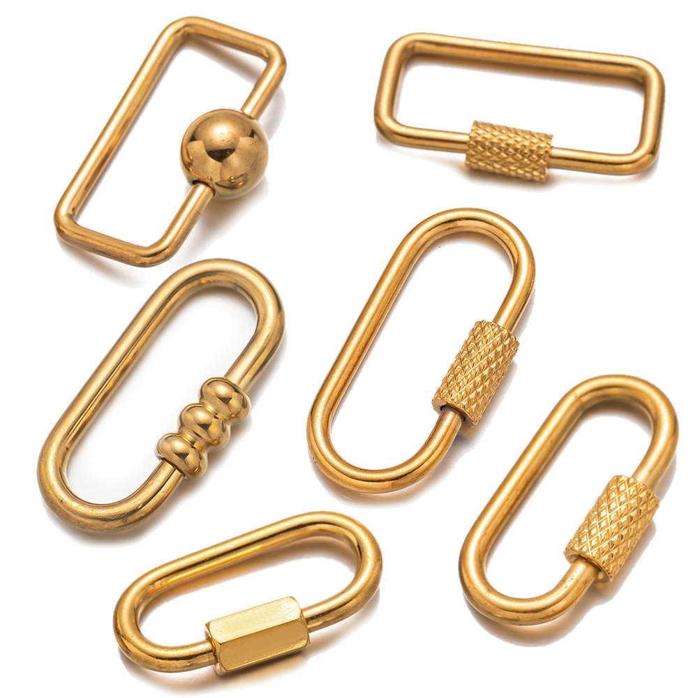 5pcs Stainless Steel Small Ova - Jewelry Making Charms 评论和价格