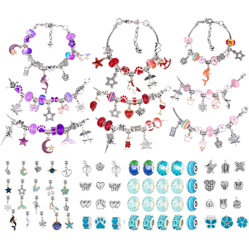 ﻿Girls DIY Bracelet Set Handm - Jewelry Making Qc 评论和价格