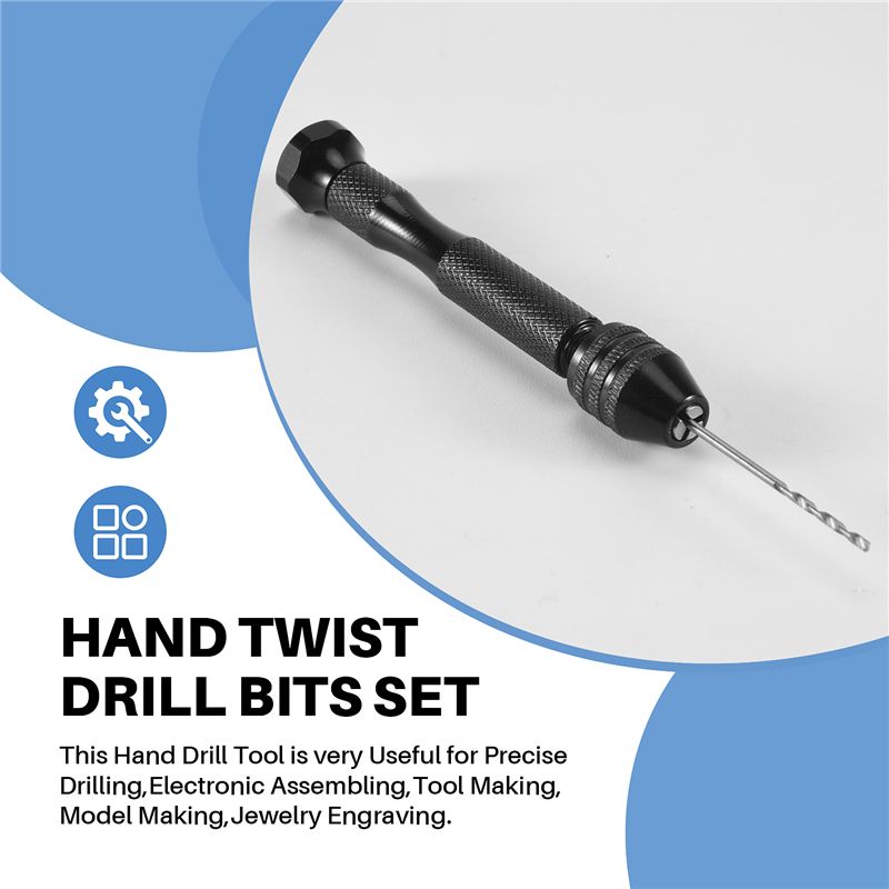 [NEW!A93G】 Hand Drill Set Prec - Jewelry Making Vise 评论和价格