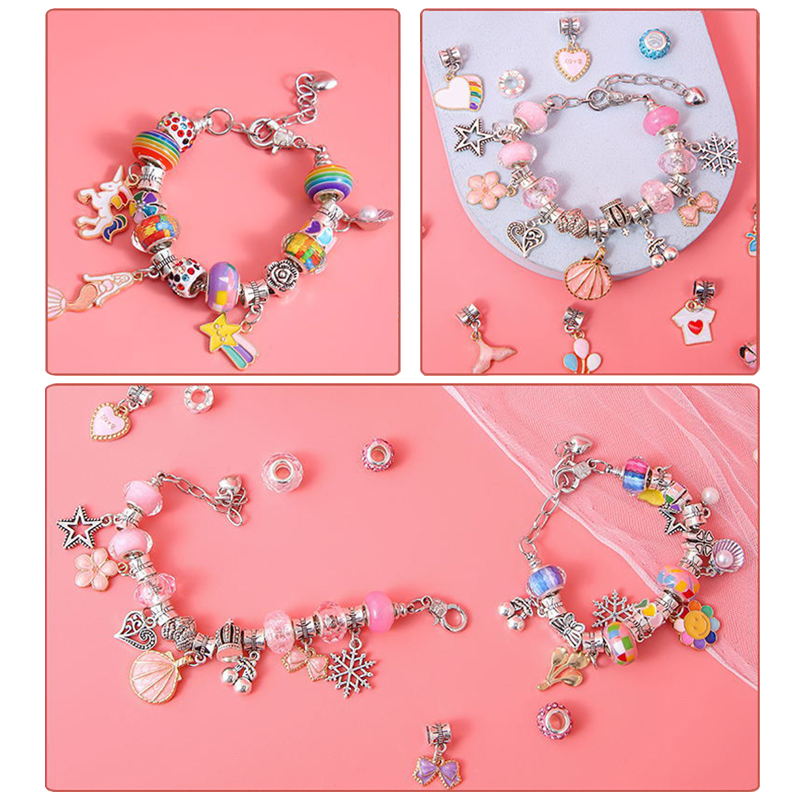 ﻿Girls DIY Bracelet Making Ki - Jewelry Making Qc 评论和价格