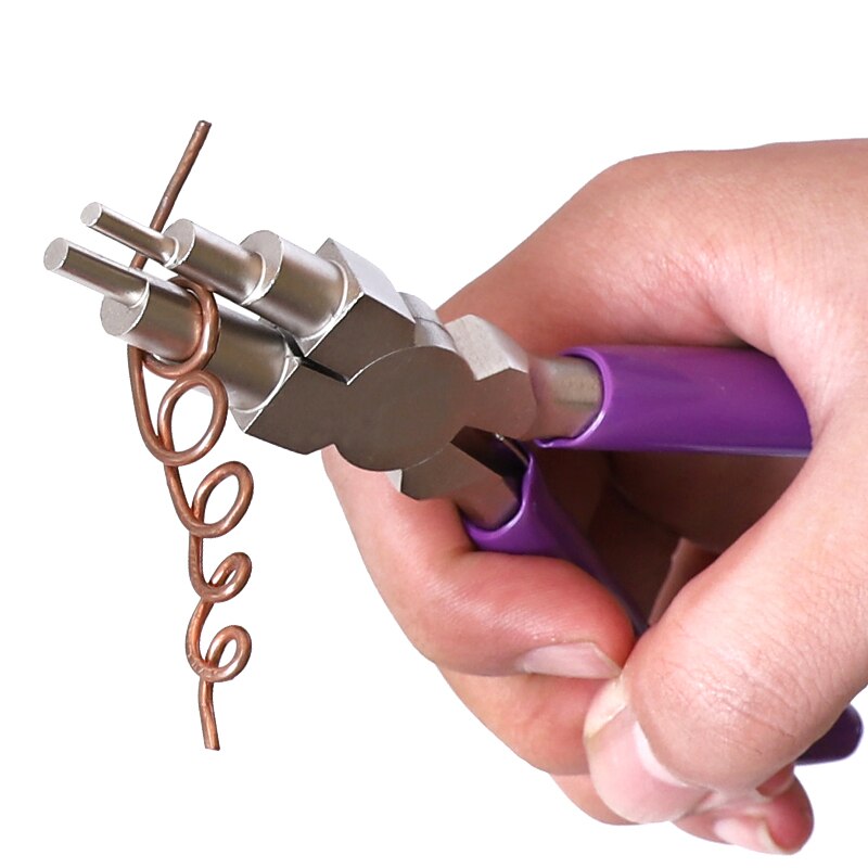 Jewelry Pliers 6-In-1 Bail Mak - Jewelry Making Round Nose Pliers 评论和价格