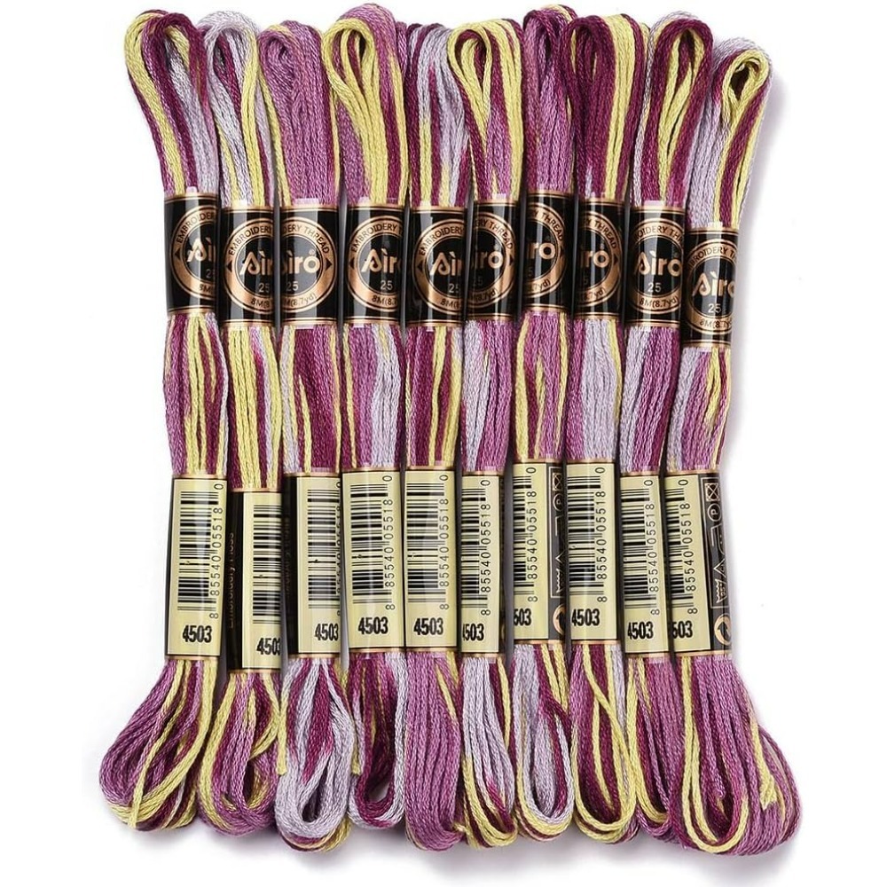 6 Strands Purple Variegated Em - Jewelry Making Course 评论和价格