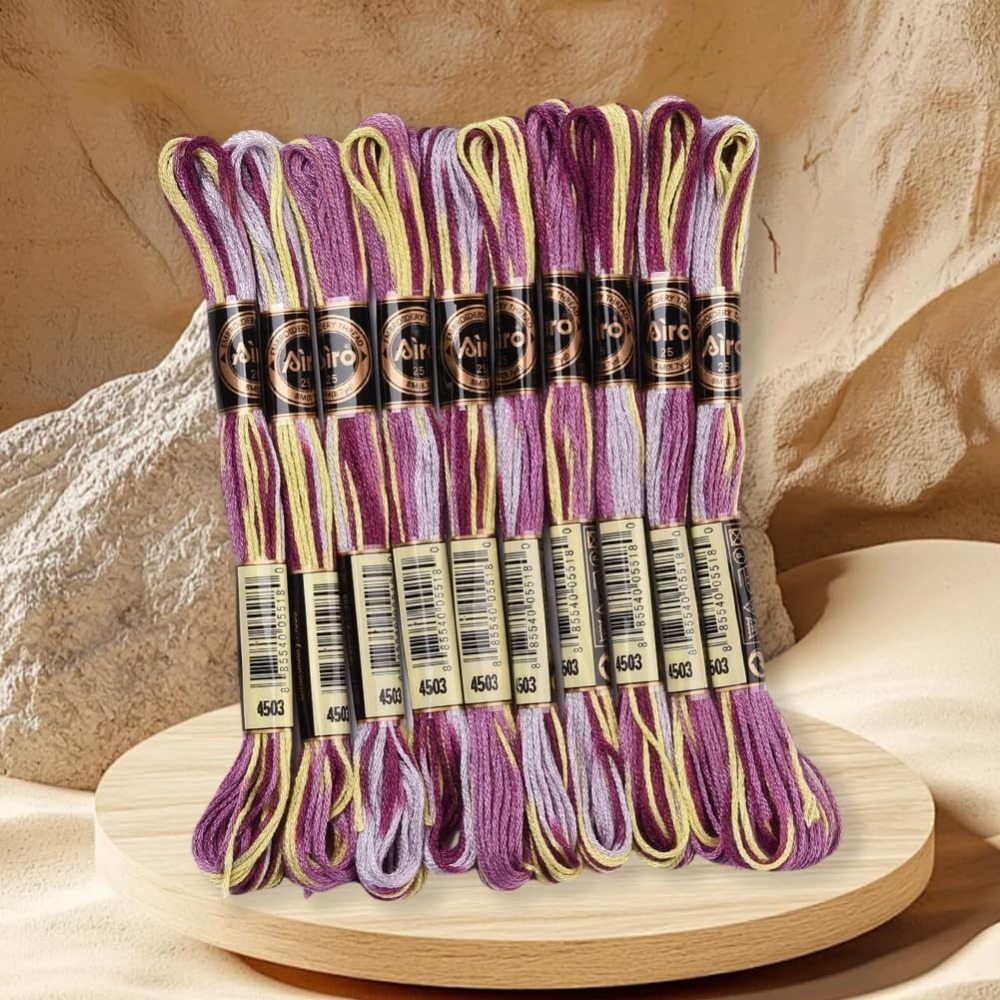 6 Strands Purple Variegated Em - Jewelry Making Course 评论和价格