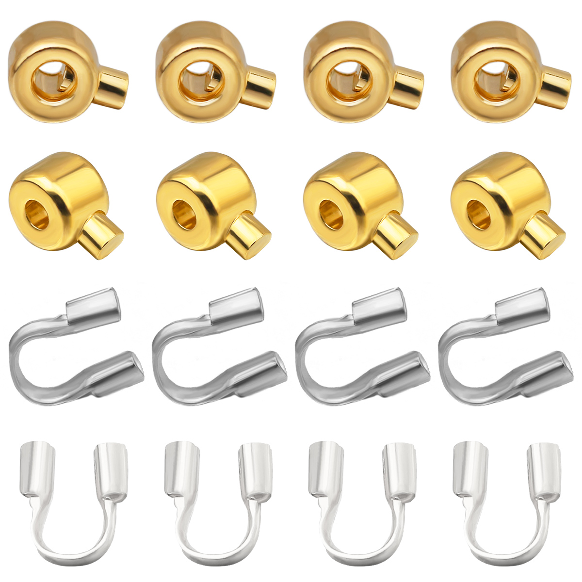20Pcs Positioning Bead Copper  - Jewelry Making Gold Wire 评论和价格