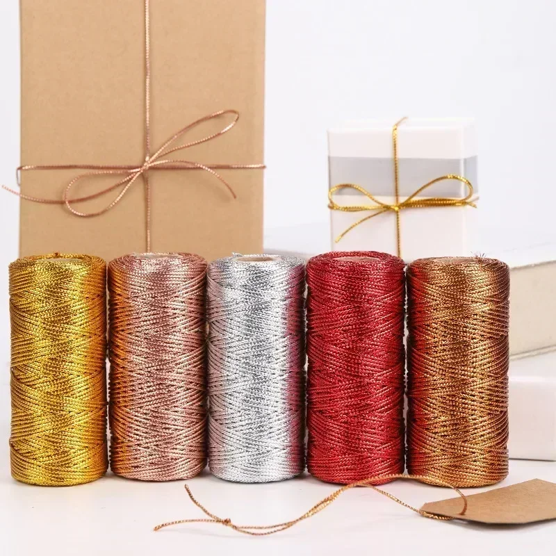 100M 1.5mm Macrame Cord Rope S - Jewelry Making Gold Wire 评论和价格