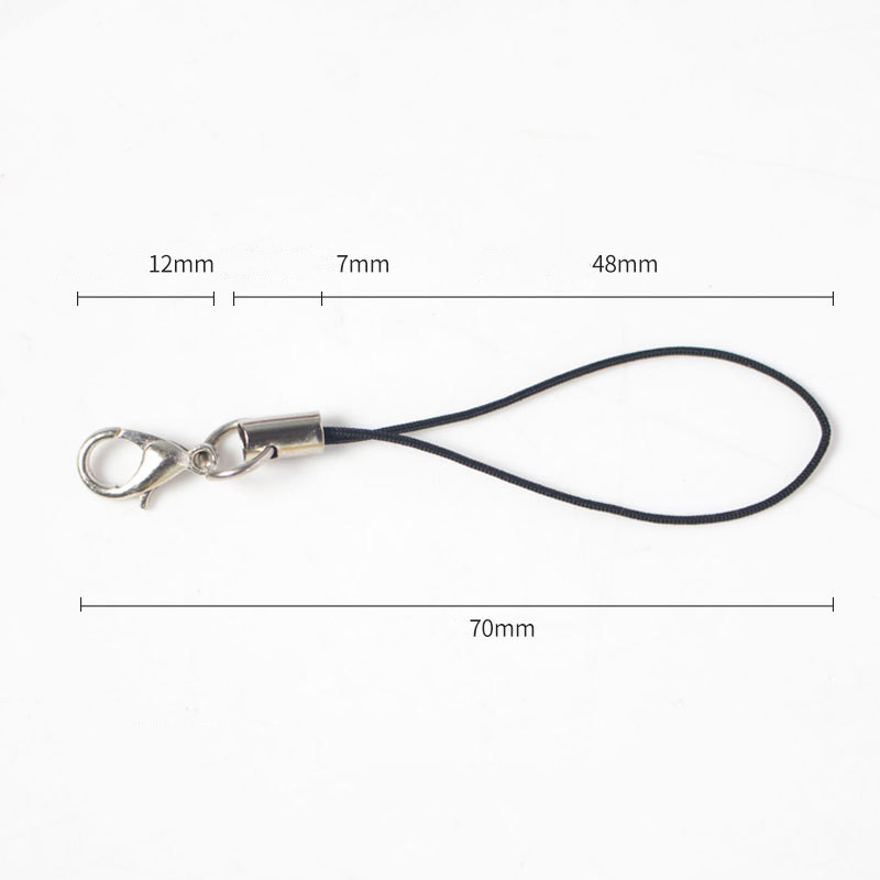 50/100Pcs Black White Strap Ch - Jewelry Making Charms 评论和价格