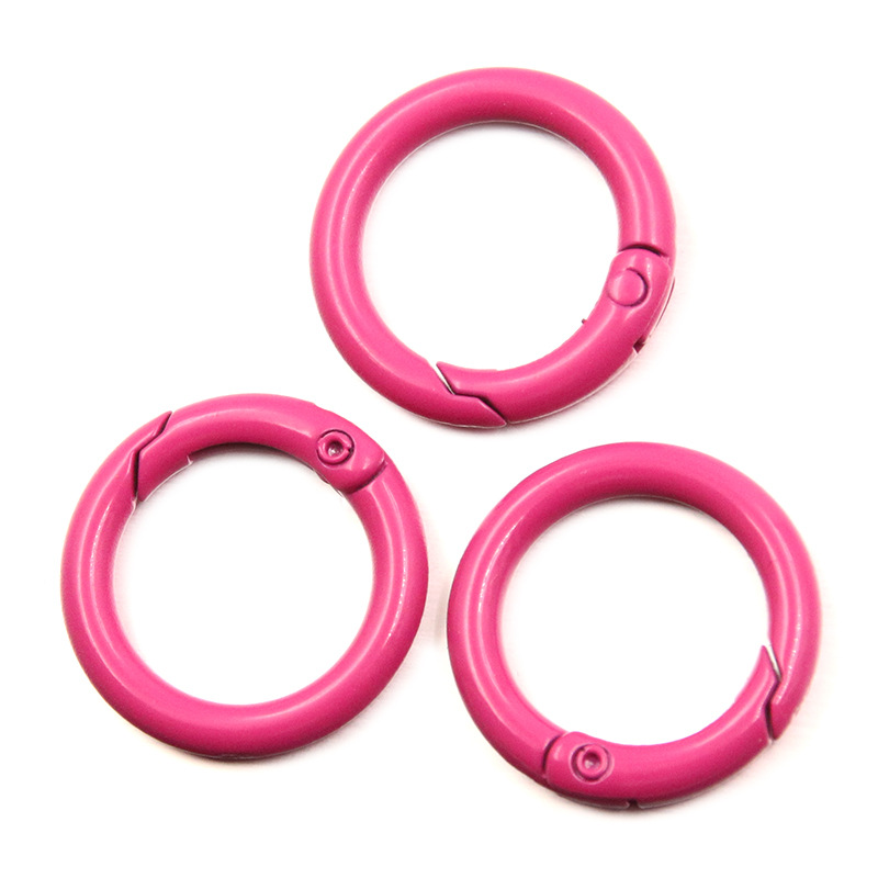 5-20pcs Colorful Spring O Ring - Jewelry Making Charms 评论和价格