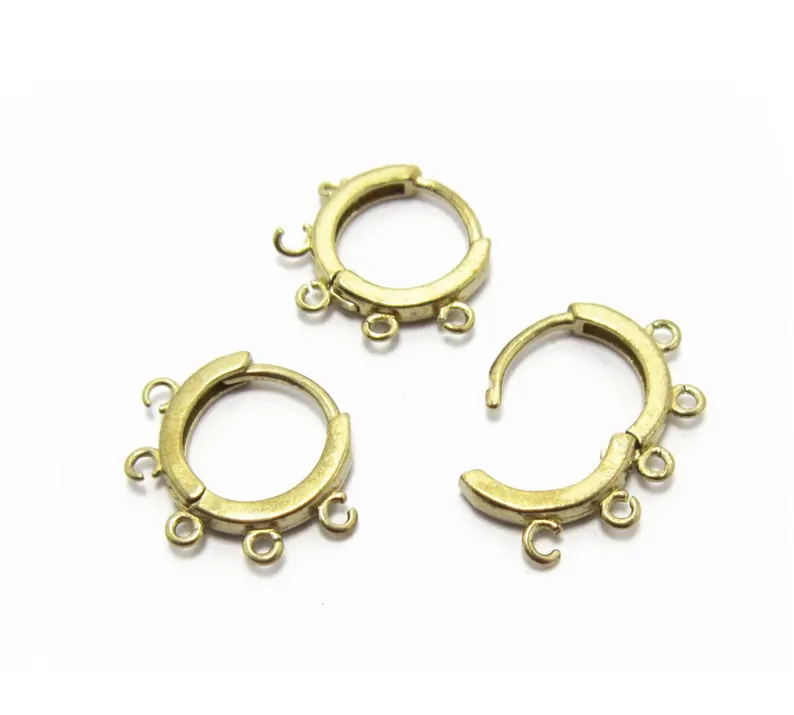 10pcs Brass Ear Hoops, Leverba - Jewelry Making Earring Supplies 评论和价格