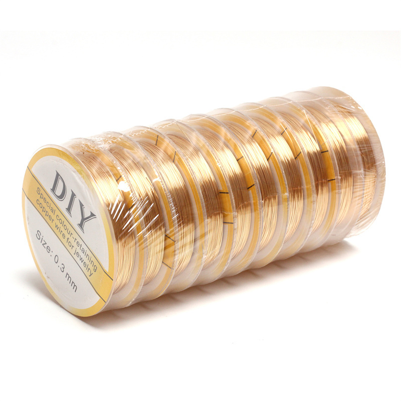 1Roll Silver Copper Wire 0.3/0 - Jewelry Making Thread 评论和价格