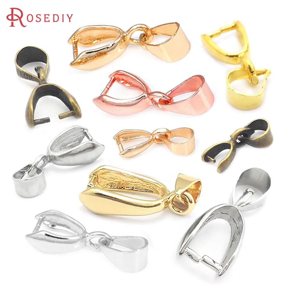 20PCS Clasp Height 5MM 6MM 7MM - Jewelry Making Charms 评论和价格