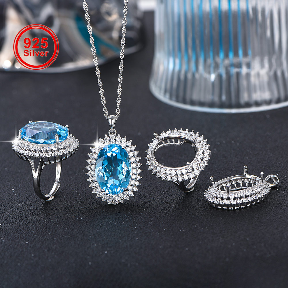 13x18mm S925 Sterling Silver R - Jewelry Making Gemstones 评论和价格