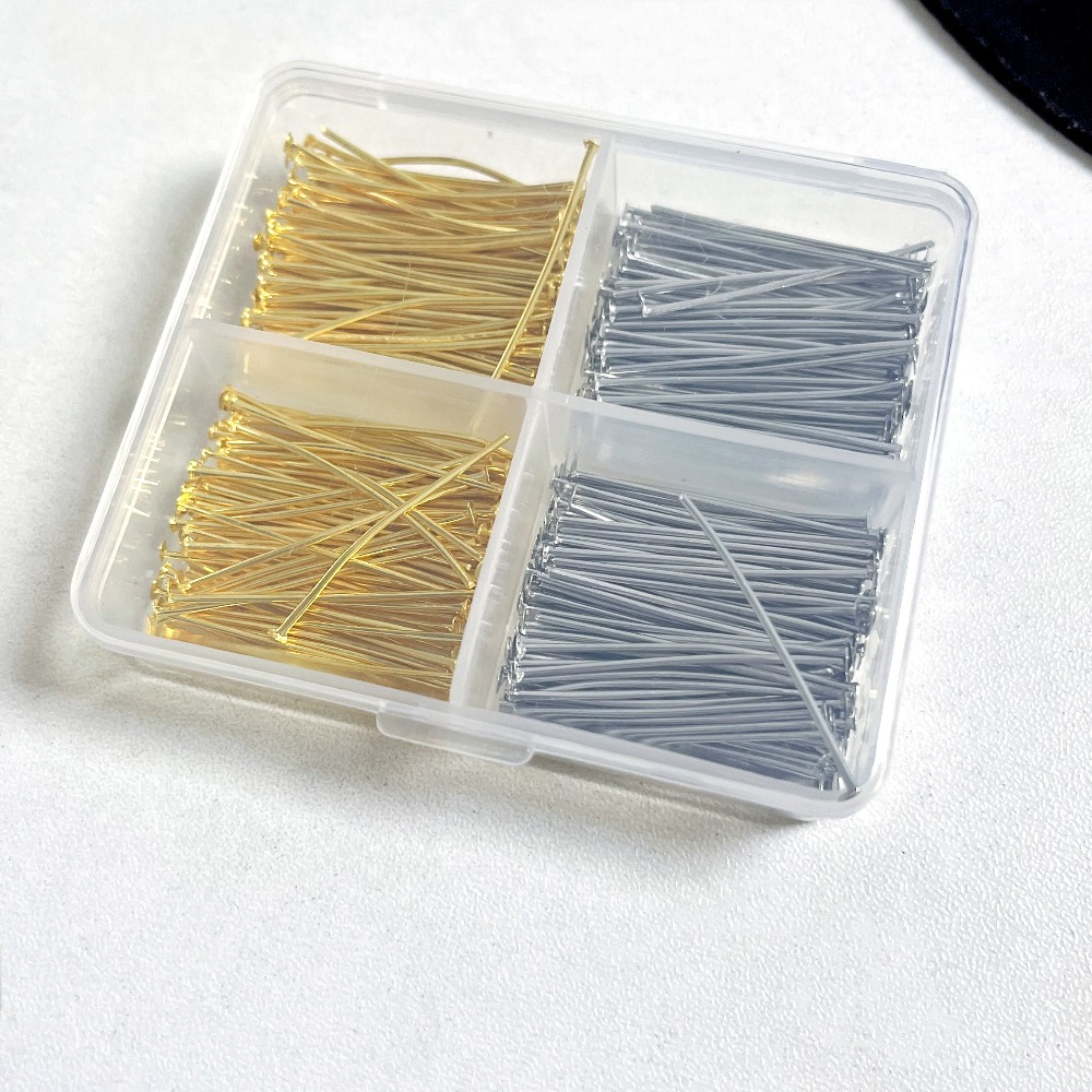400pcs Mixed Iron Head Pins 30 - Jewelry Making Jig 评论和价格