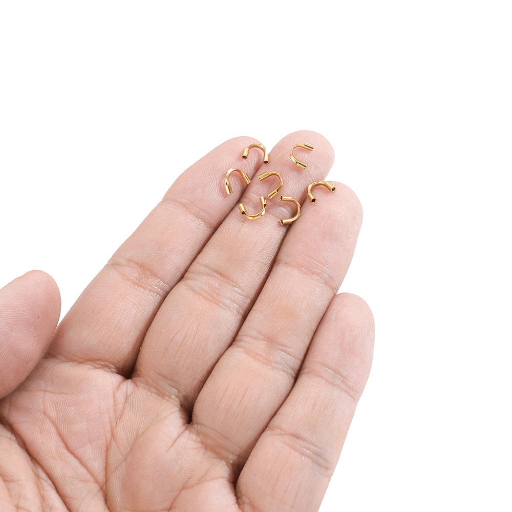 50pcs Gold Plated Stainless St - Jewelry Making Gold Wire 评论和价格