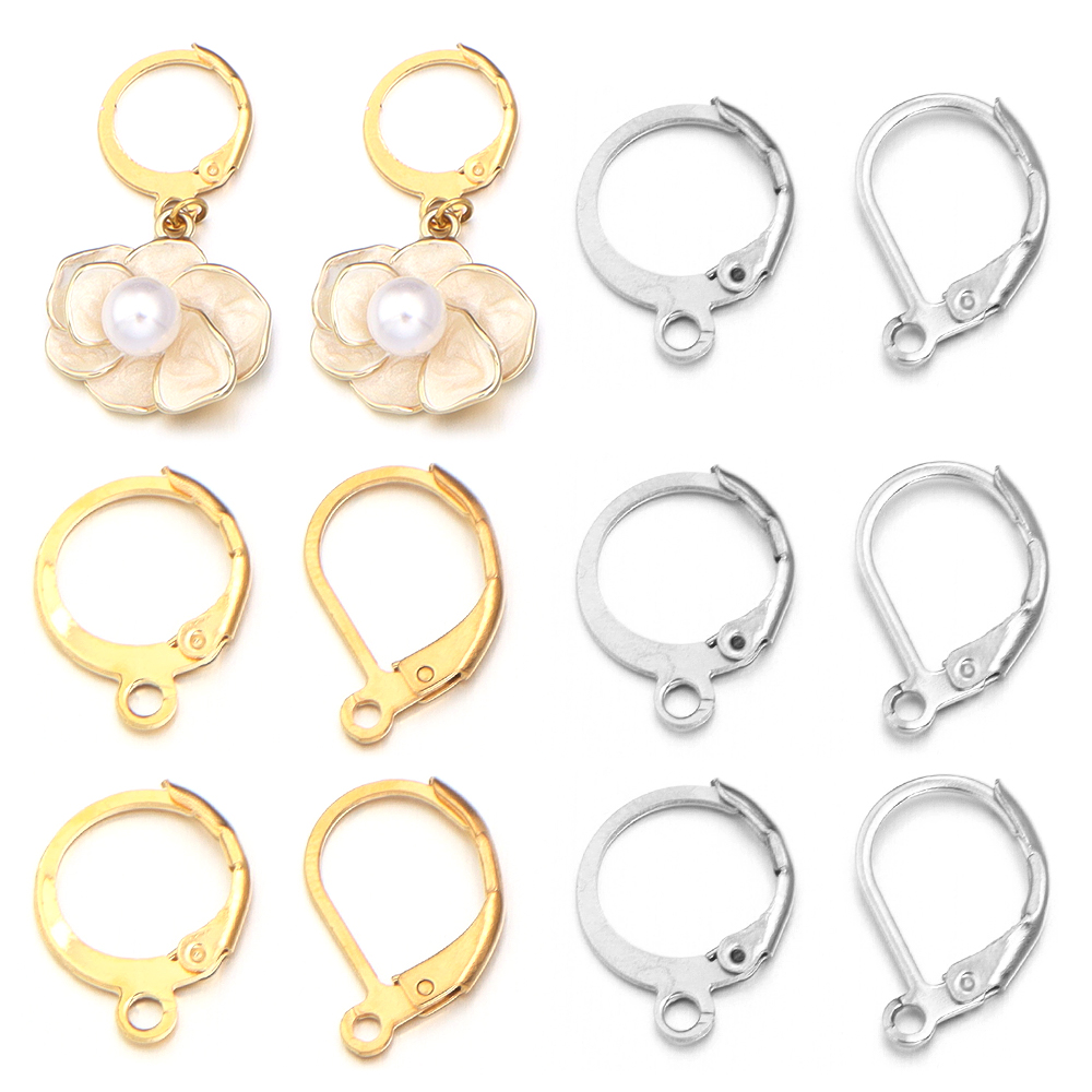 20pcs/lot Stainless Steel Ear  - Jewelry Making Earring Supplies 评论和价格