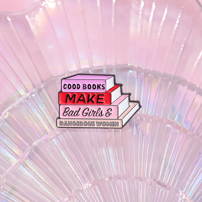 Good Book Make Bad Girl Enamel - Jewelry Making Books 评论和价格