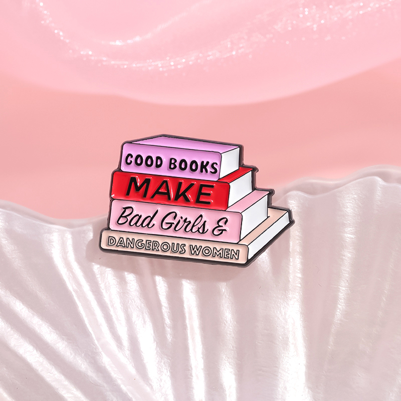 Good Book Make Bad Girl Enamel - Jewelry Making Books 评论和价格