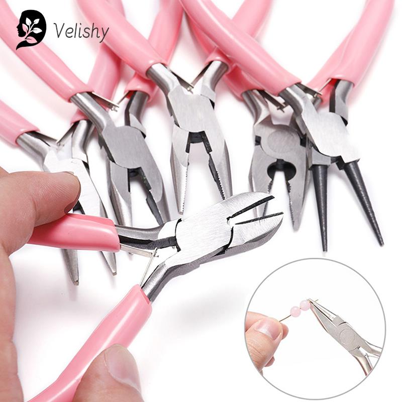 1PC Mini Pliers Diagonal Round - Jewelry Making Round Nose Pliers 评论和价格