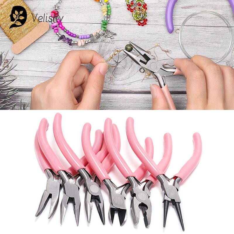 1PC Mini Pliers Diagonal Round - Jewelry Making Round Nose Pliers 评论和价格