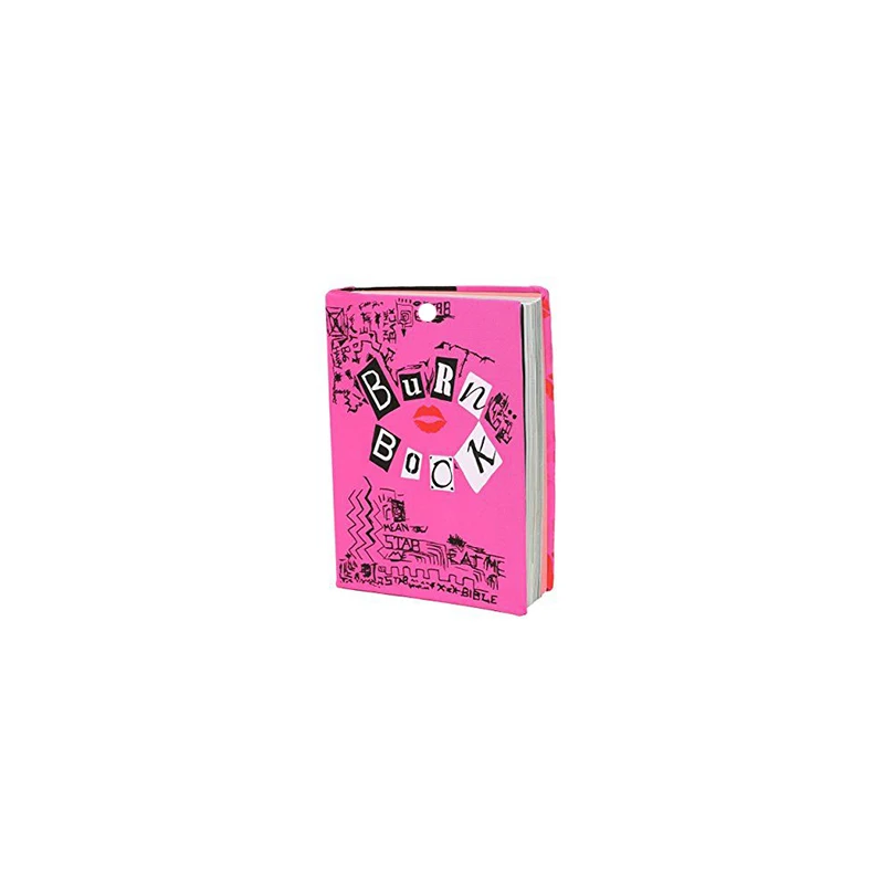 Pink Burn Book Acrylic Pendant - Jewelry Making Books 评论和价格