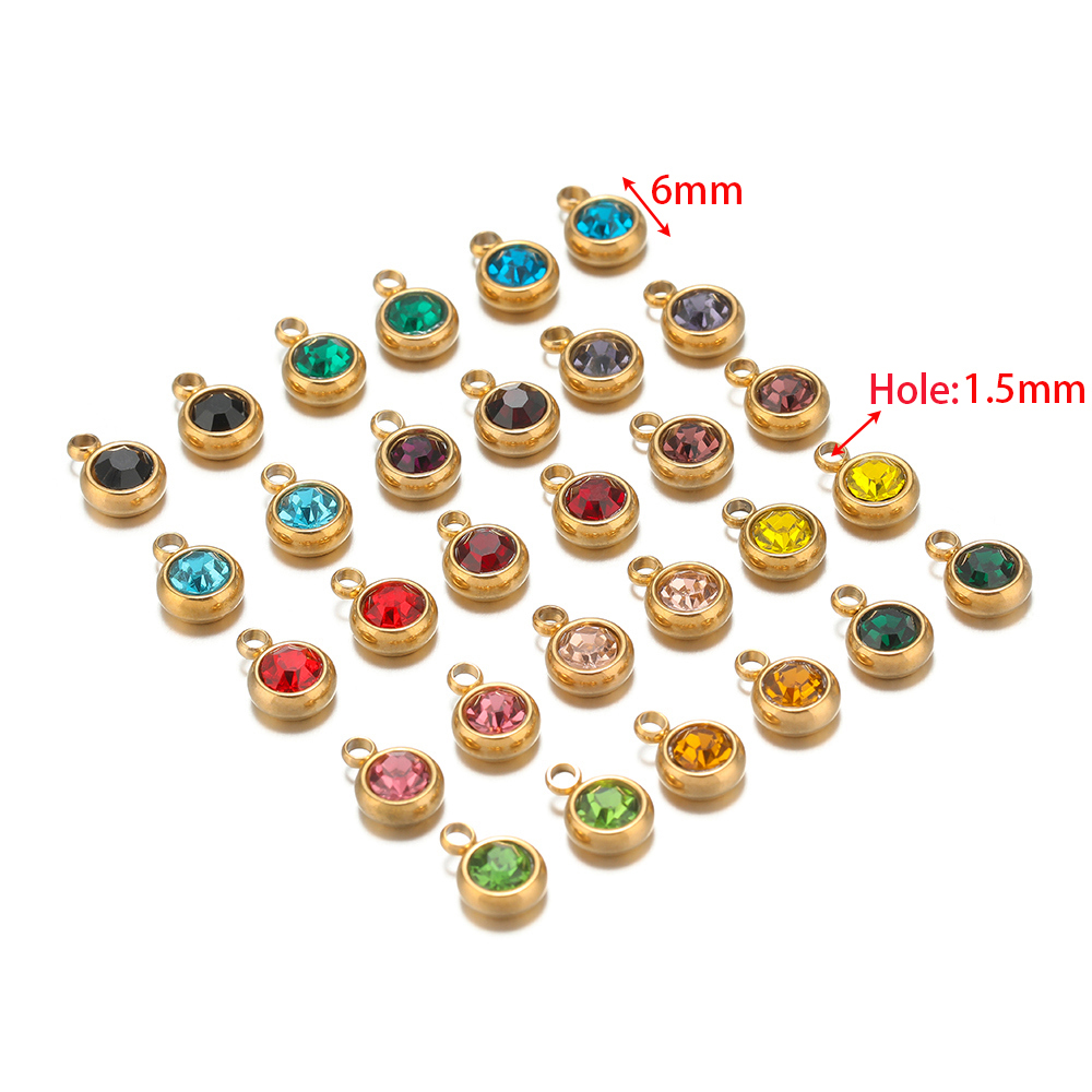 20pcs Zircon Beads Pendants St - Jewelry Making Gemstones 评论和价格