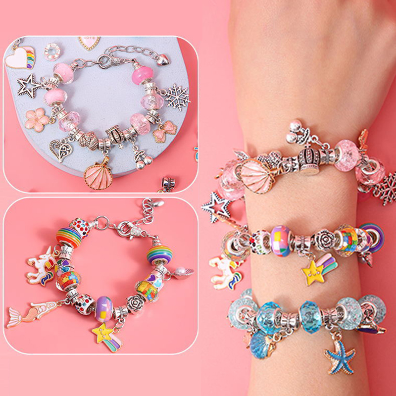﻿Bracelet DIY Making Set Hand - Jewelry Making Qc 评论和价格
