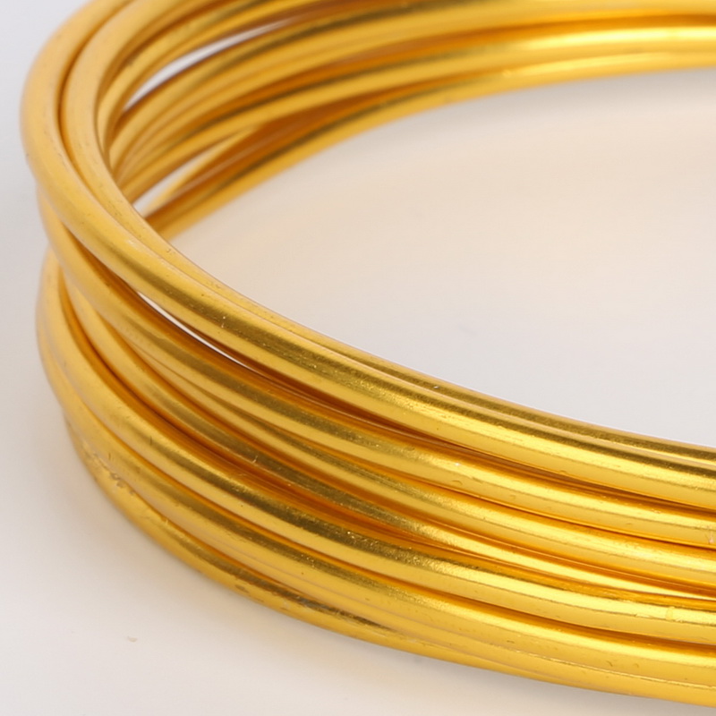 Soft Gold Aluminium Wire 1/1.5 - Jewelry Making Gold Wire 评论和价格
