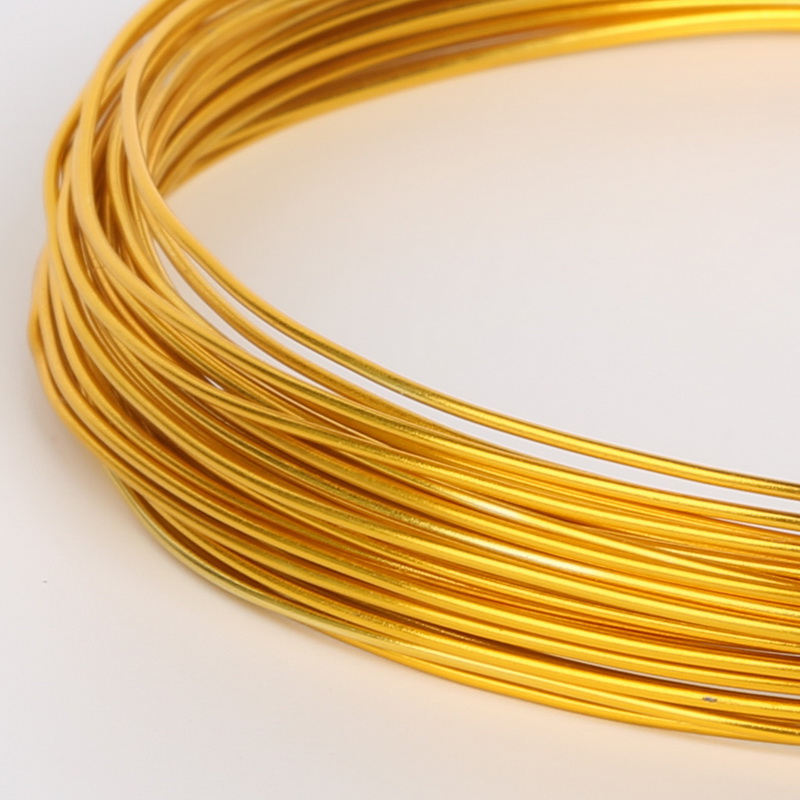 Soft Gold Aluminium Wire 1/1.5 - Jewelry Making Gold Wire 评论和价格