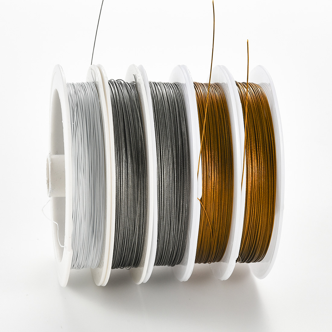 30M/Roll Stainless Steel Beadi - Jewelry Making Thread 评论和价格