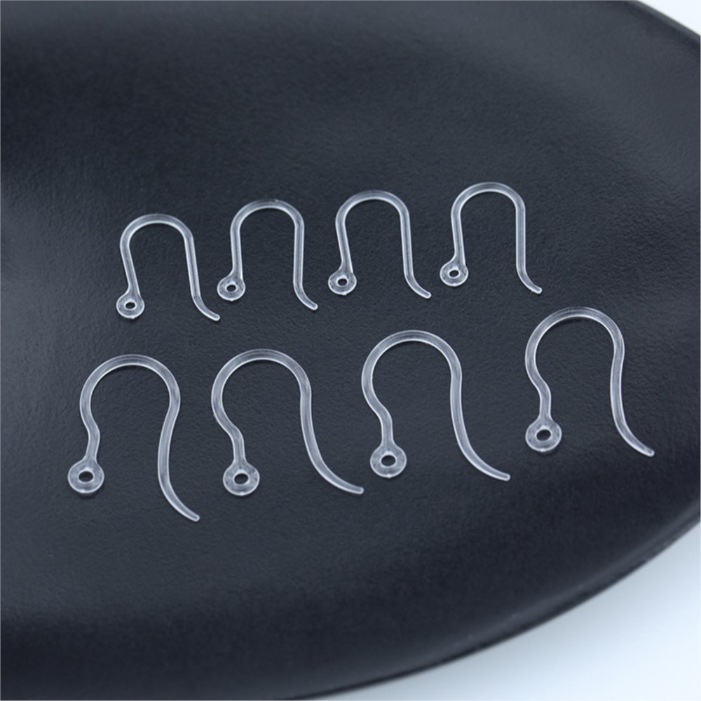 40pcs Clear Plastic Earring Ho - Jewelry Making Thread 评论和价格