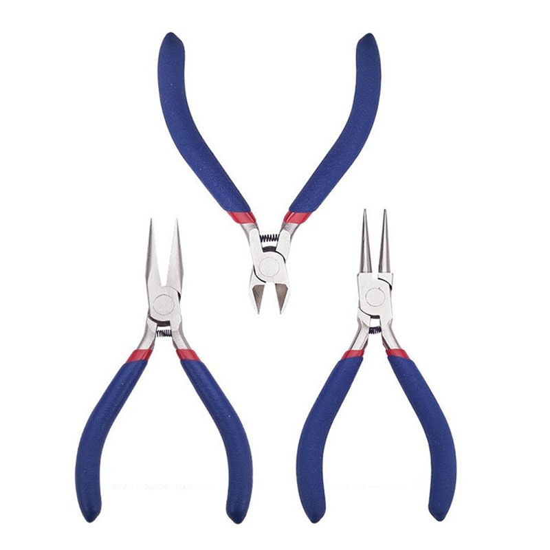 *ABKM 1Set 3Pcs Jewelry Pliers - Jewelry Making Round Nose Pliers 评论和价格