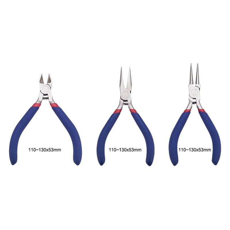*ABKM 1Set 3Pcs Jewelry Pliers - Jewelry Making Round Nose Pliers 评论和价格