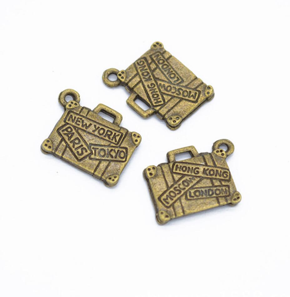 150pcs Charms Travel Bags New  - Jewelry Making Tokyo 评论和价格