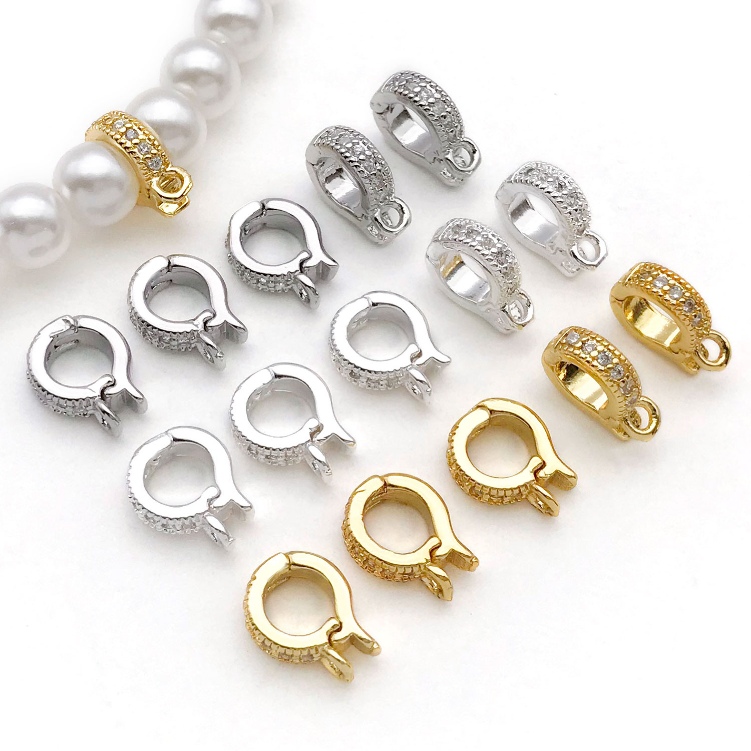 5pcs 18K Real Gold Plated Bras - Jewelry Making Charms 评论和价格