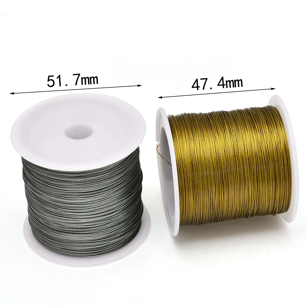 328 ft/100m 7 Strands Stainles - Jewelry Making Thread 评论和价格