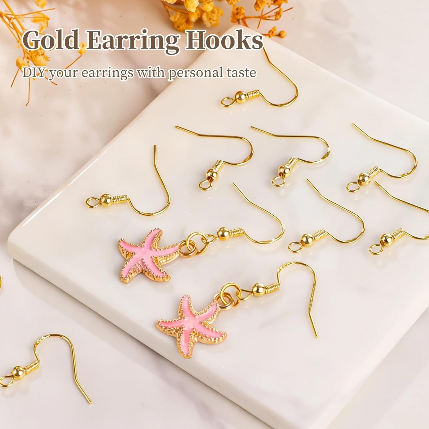50pcs Gold Plated 925 Silver T - Jewelry Making Gold Wire 评论和价格