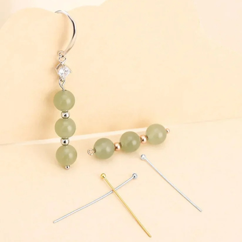 100pcs Stainless Steel Ball Pi - Jewelry Making Jig 评论和价格