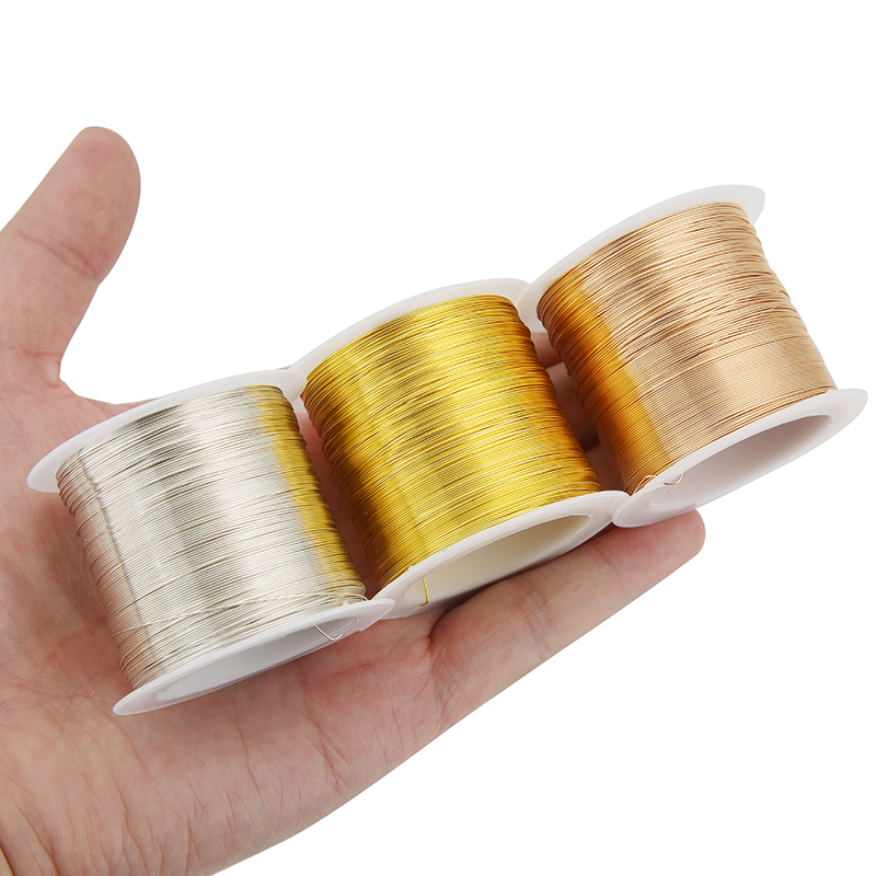 100meters Copper Stainless Ste - Jewelry Making Thread 评论和价格
