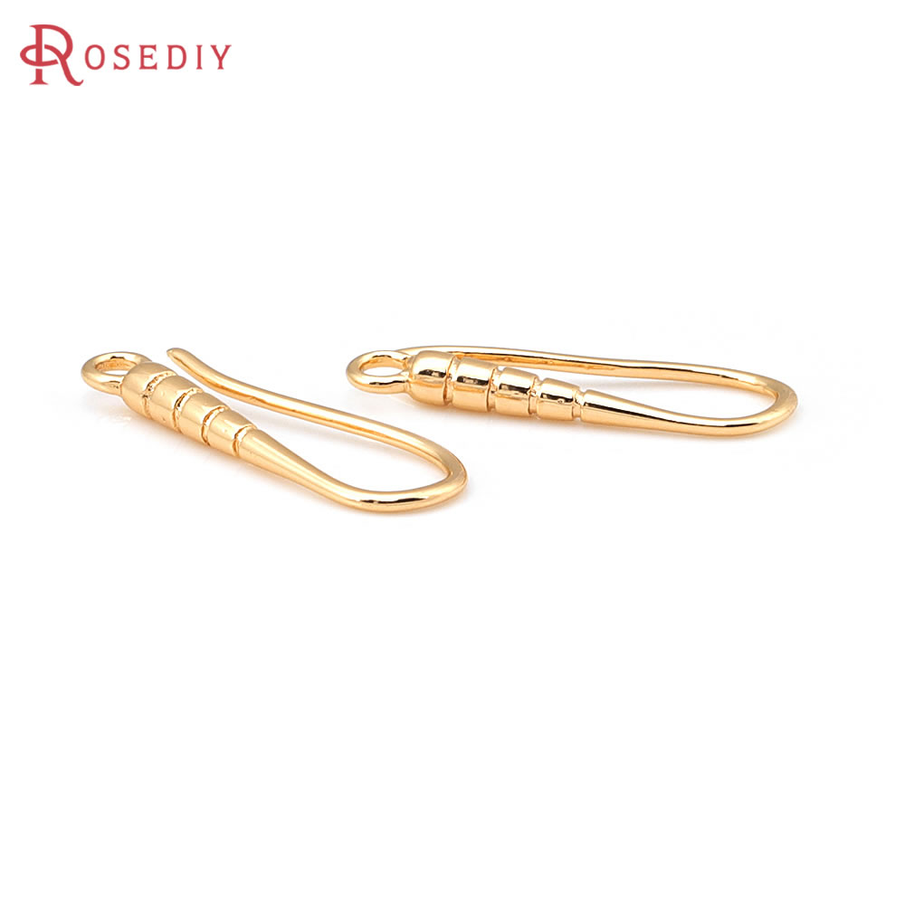 10PCS 19.5x7MM 18K Gold Color  - Jewelry Making Earring Supplies 评论和价格