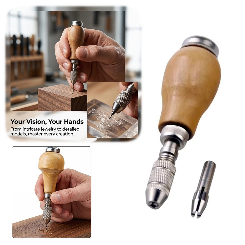 Wooden Comfort Shape Handle Pi - Jewelry Making Vise 评论和价格